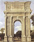 Domenichino A Triumphal Arch of Allegories painting